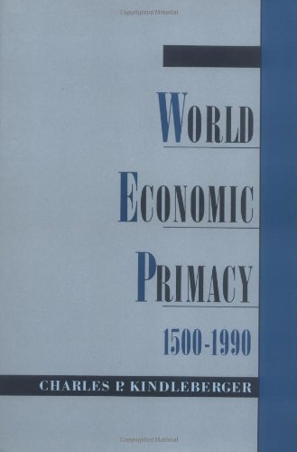 World Economic Primacy: 1500-1990